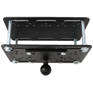 RAM Mount Forklift Overhead Guard Plate w- C Size 1.5" Ball [RAM-335-246] - RAM Mounting Systems