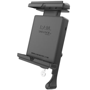 RAM Mount Tab-Lock Locking Cradle f-Apple iPad mini 1-3 w-Case, Skin  Sleeve [RAM-HOL-TABL12U] - RAM Mounting Systems
