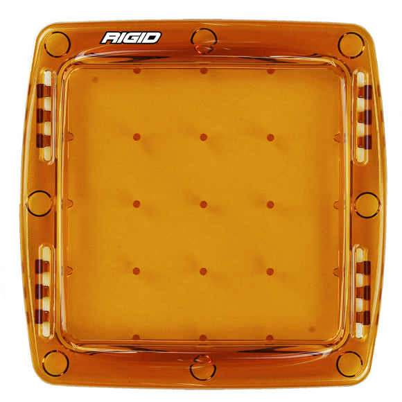 RIGID Industries Q-Series Lens Cover - Amber [103933] - RIGID Industries