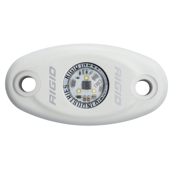 RIGID Industries A-Series White Low Power LED Light - Single - White [480153] - RIGID Industries