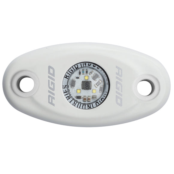 RIGID Industries A-Series White Low Power LED Light - Single - Natural White [480143] - RIGID Industries