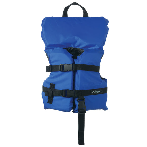 Onyx Nylon General Purpose Life Jacket - Infant-Child Under 50lbs - Blue [103000-500-000-12] - Onyx Outdoor