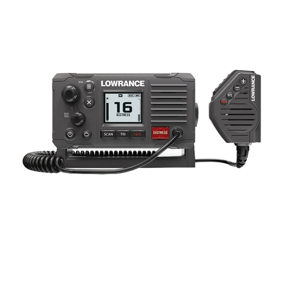 Lowrance Link-6S Class D DSC VHF Radio - Gray - NMEA 0183 [000-14493-001] - Lowrance