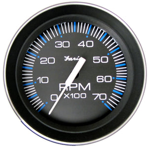 Faria 4" Tachometer (7000 RPM) (All Outboard) Coral w-Stainless Steel Bezel [33005] - Faria Beede Instruments