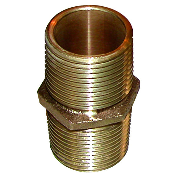 GROCO Bronze Pipe Nipple - 4