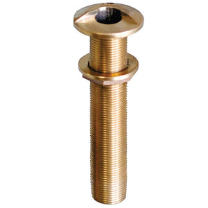 GROCO 1" Bronze Extra Long High Speed Thru-Hull Fitting w/Nut [HSTHXL-1000-W]