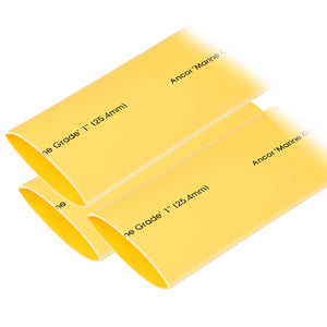 Ancor Heat Shrink Tubing 1" x 3" - Yellow - 3 Pieces [307903]