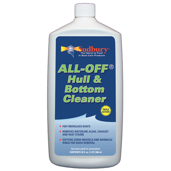 Sudbury All-Off Hull/Bottom Cleaner - 32oz *Case of 12* [2032CASE]