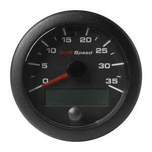 VDO 3-3-8" (85mm) OceanLink GPS Speedometer 0-35 - Black Dial  Bezel [A2C1351980001] - VDO
