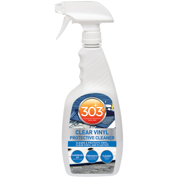 303 Marine Clear Vinyl Protective Cleaner w-Trigger Sprayer - 32oz [30215] - 303