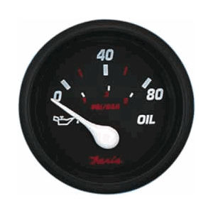 Faria 2" Oil Pressure Gauge - 80 PSI [14602] - Faria Beede Instruments