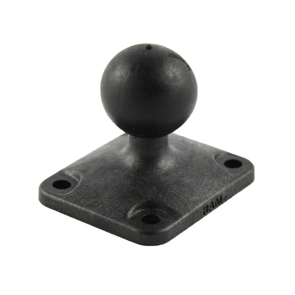 RAM Mount Composite Ball Adapter w-AMPS Plate [RAP-B-347U] - RAM Mounting Systems