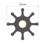 Albin Group Premium Impeller Kit 65 x 16 x 37mm - 8 Blade - Spline Insert [06-01-017]
