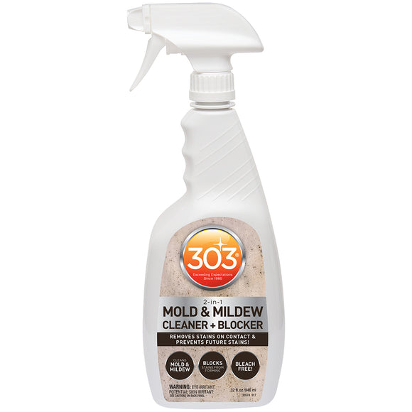 303 Mold  Mildew Cleaner  Blocker with Trigger Sprayer - 32oz *Case of 6* [30574CASE] - 303