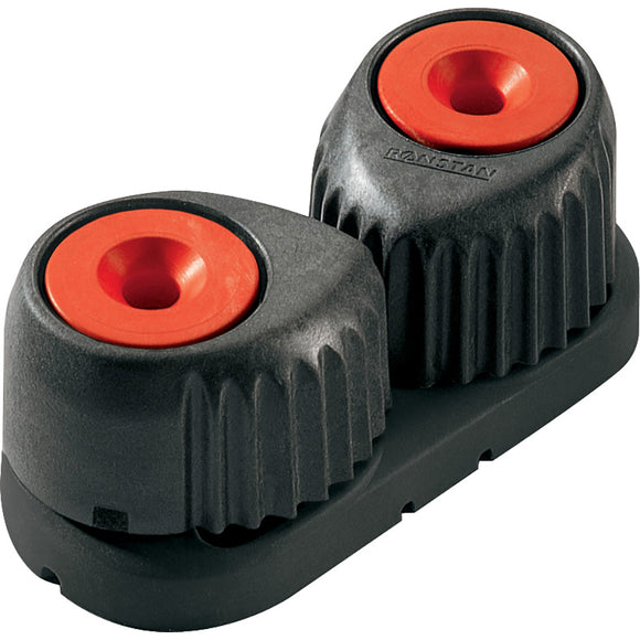 Ronstan Small Alloy Cam Cleat - Red, Black Base [RF5500R]