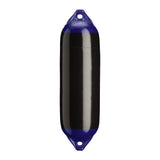 Polyform F-02 Twin Eye Fender 7.5" x 26" - Black [F-02 BLACK]