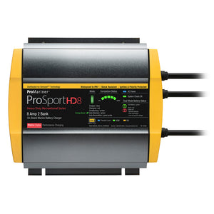 ProMariner ProSportHD 8 Gen 4 - 8 Amp - 2 Bank Battery Charger [44008] - ProMariner
