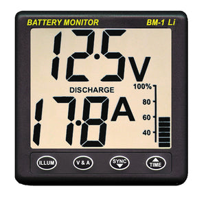 Clipper BM-1 LI Battery Monitor f/12V Lithium [BM-1 LI]
