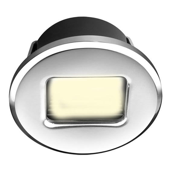 i2Systems Ember E1150Z Snap-In - Polished Chrome - Round - Warm White Light [E1150Z-11CAB]