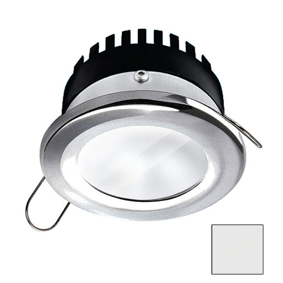 i2Systems Apeiron PRO A506 - 6W Spring Mount Light - Round - Cool White - Brushed Nickel Finish [A506-41AAG]