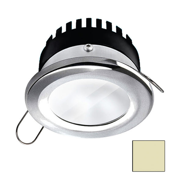 i2Systems Apeiron PRO A506 - 6W Spring Mount Light - Round - Warm White - Brushed Nickel Finish [A506-41CBBR]