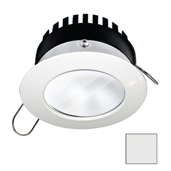 i2Systems Apeiron PRO A506 - 6W Spring Mount Light - Round - Cool White - White Finish [A506-31AAG]