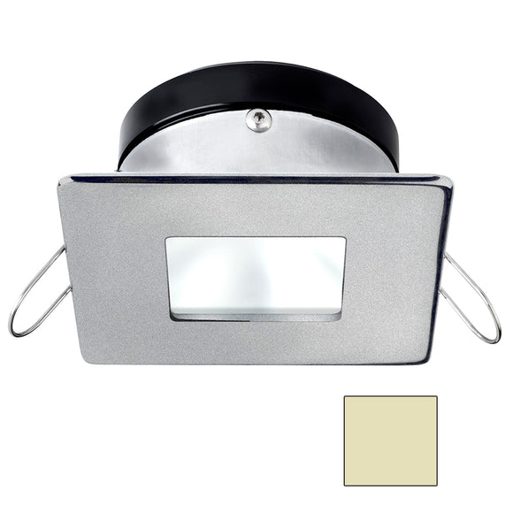 i2Systems Apeiron A1110Z - 4.5W Spring Mount Light - Square/Square - Warm White - Brushed Nickel Finish [A1110Z-44CAB]