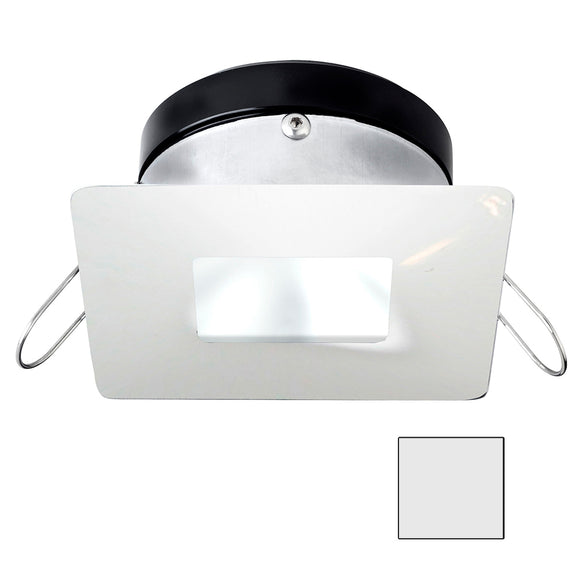i2Systems Apeiron A1110Z - 4.5W Spring Mount Light - Square/Square - Cool White - White Finish [A1110Z-34AAH]