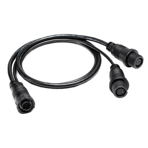 Humminbird 14 M ID SIDB Y - SOLIX/APEX Side Imaging  2D Splitter Cable [720111-1]