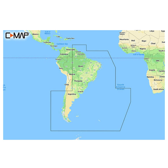C-MAP REVEAL Chart - South America - East Coast [M-SA-Y501-MS]