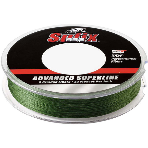 Sufix 832 Advanced Superline Braid - 6lb - Low-Vis Green - 150 yds [660-006G]