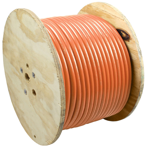 Pacer Orange 6 AWG Battery Cable - 500 [WUL6OR-500]