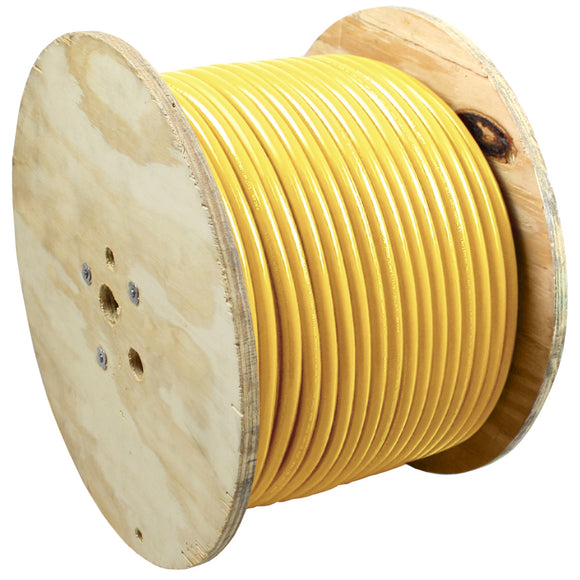 Pacer Yellow 4 AWG Battery Cable - 500 [WUL4YL-500]