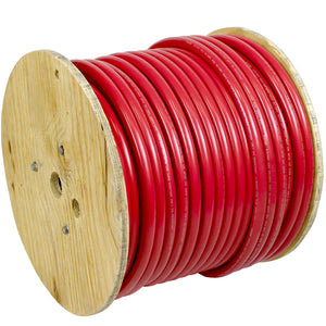 Pacer Red 4/0 AWG Battery Cable - 250 [WUL4/0RD-250]