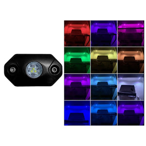 Black Oak Rock Accent Light - RGB - Black Housing [RL-RGB]