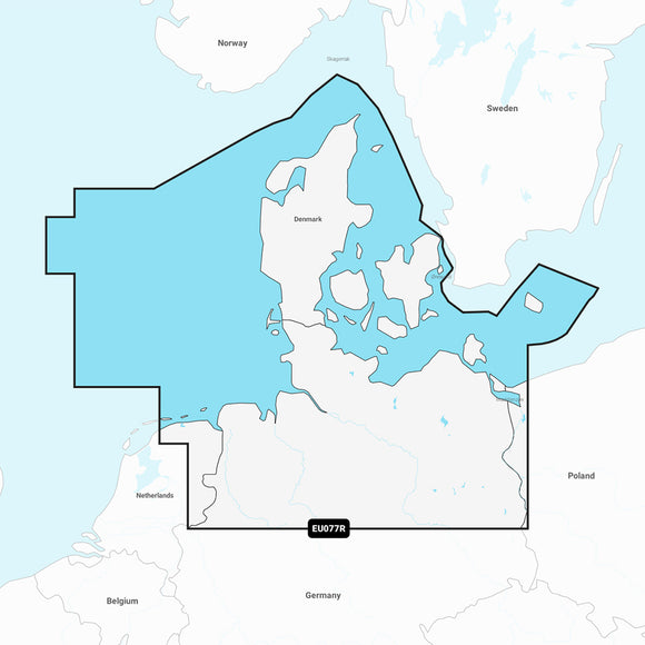 Garmin Navionics+ NSEU077R - Denmark  Germany, North - Marine Chart [010-C1243-20]