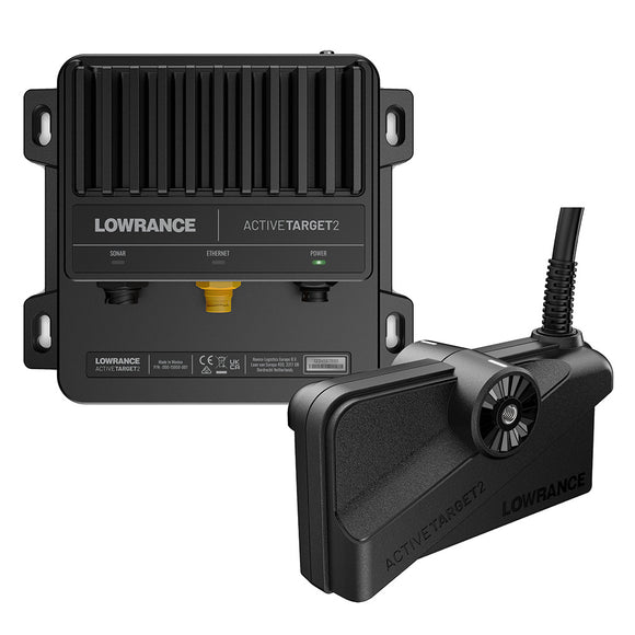 Lowrance ActiveTarget 2 Live Sonar w/Transducer (Module + XDCR+ Mounts) [000-15959-001]