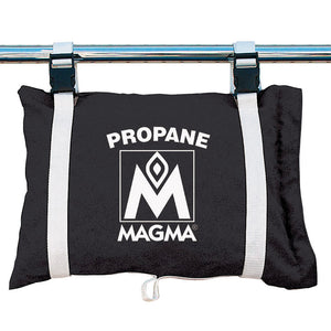 Magma Propane /Butane Canister Storage Locker/Tote Bag - Jet Black [A10-210JB]