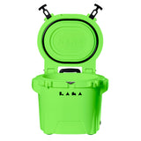 LAKA Coolers 30 Qt Cooler w/Telescoping Handle  Wheels - Lime Green [1083]