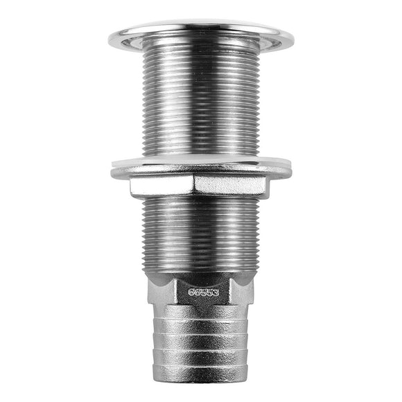 Attwood Stainless Steel Scupper Valve Barbed - 1-1/2