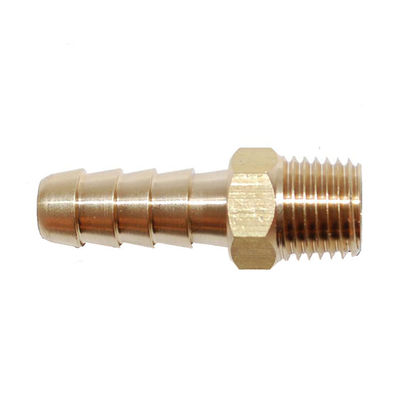 Attwood Universal Brass Fuel Hose Fitting - 1/4